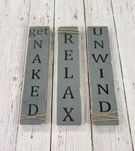 Load image into Gallery viewer, Farmhouse Bathroom Signs - Knot In Your House
