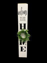 Load image into Gallery viewer, Welcome To Our Home 48” Wooden Porch Sign - Knot In Your House
