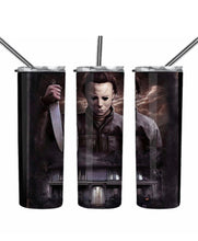 Load image into Gallery viewer, Halloween Fall Skinny Tumbler Cups - Knot In Your House
