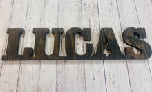 Load image into Gallery viewer, Custom Wooden Kids Name Signs - Knot In Your House
