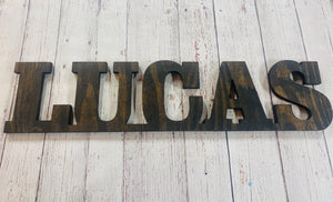 Custom Wooden Kids Name Signs - Knot In Your House