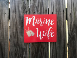 Marine life sign - Marine sign - Armed forces sign - Military sign - Man cave sign - Wood sign - Knot In Your House