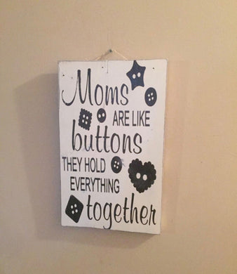 Mother sign - Mothers day gift - Mom sign - Wood sign - Home decor - Gift for mom - Knot In Your House