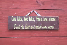 Funny Lake designs - beach house signs - lake house signs - rustic lake house decor - lake house decor - lake signs - Knot In Your House