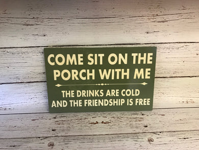 front porch sign - funny wooden signs - funny front porch signs - welcome signs - front porch decor - Knot In Your House