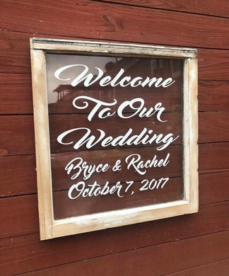 Rustic wedding deco - Wedding signs - Wedding welcome signs - Wedding picture frames - Knot In Your House