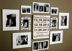 Personalized Wedding Date Sign - Knot In Your House